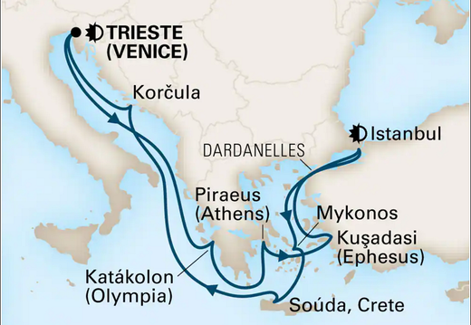 Day 5 Greece Dardanelles Strait - Cruising The Dardanelles 0001