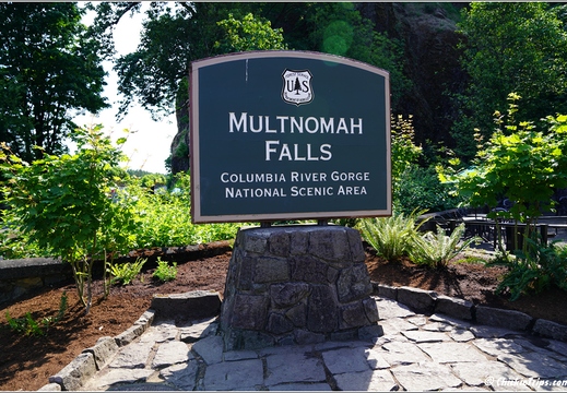 Day 4 - Oregon Multnomah Falls 01