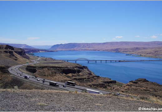 Day 7 - Washington - Wild Horse Monument - Columbia River 03