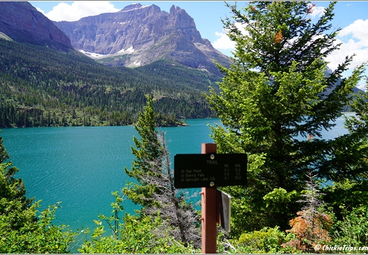 Saint Mary Lake - Baring Falls 08