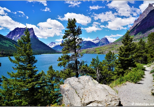 Saint Mary Lake - Baring Falls 10