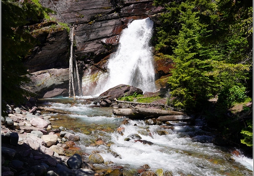 Saint Mary Lake - Baring Falls 27