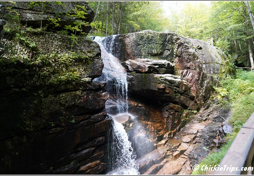 NH Franconia Notch State Park Flume Gorge - New Hampshire 00101