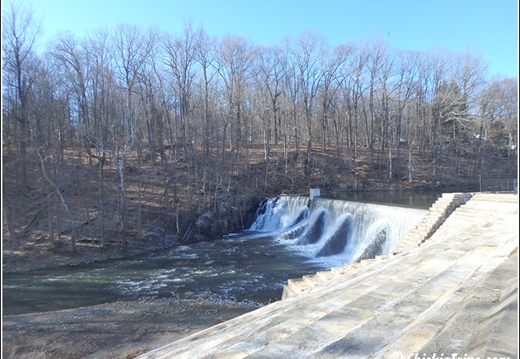 High Bridge Water Fall - Lake Solitude 001