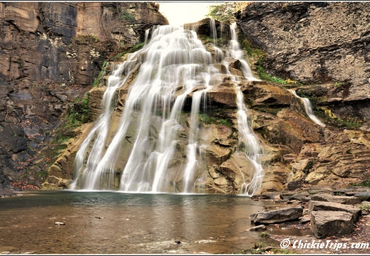NY Delphi Falls Waterfall - Cazenovia New York 00231