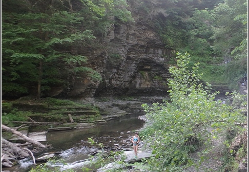 Treman State Park - Buttermilk Falls - Howe - Secret Caverns 027