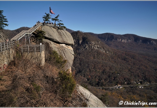 North Carolina - Chimney Rock State Park - Hickory Nut Waterfall 08